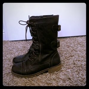 Brown boots